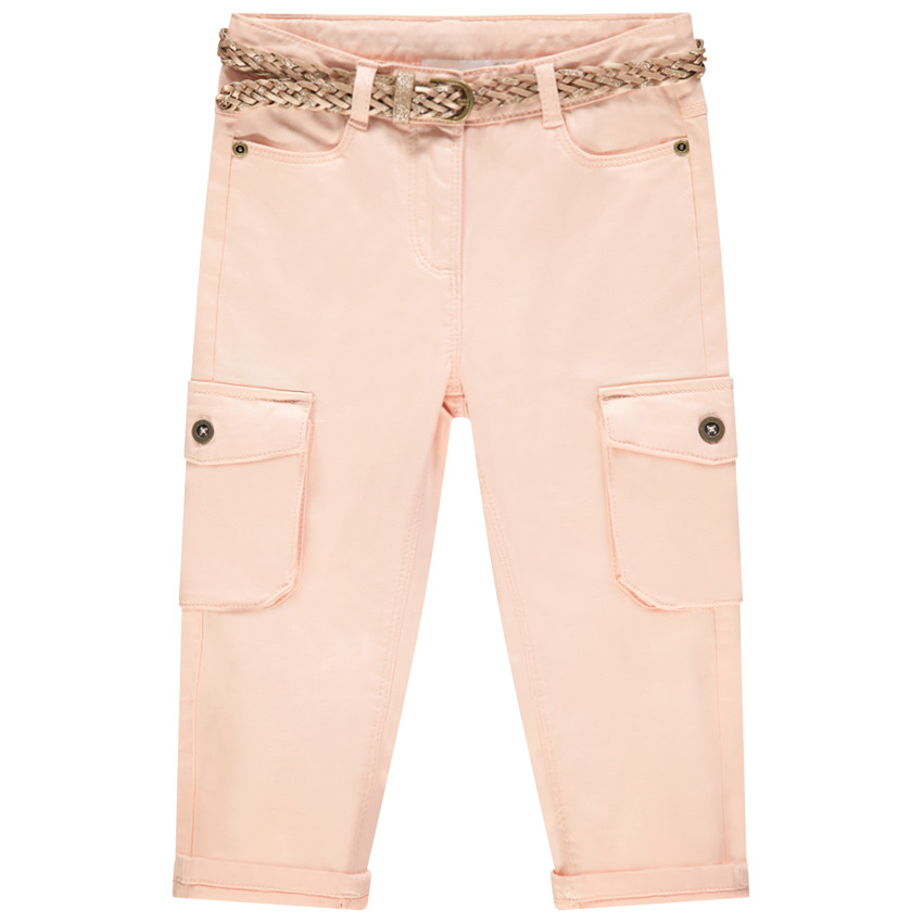 Pantacourt à poches avec ceinture à paillettes  