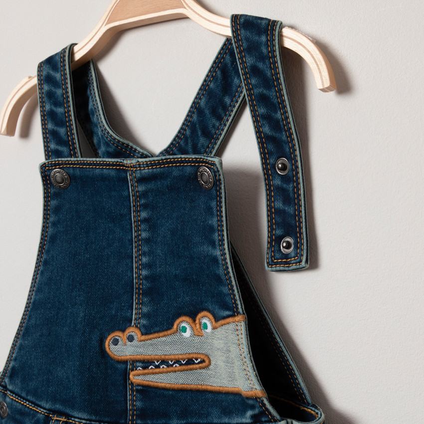 Mono largo vaquero efecto usado   