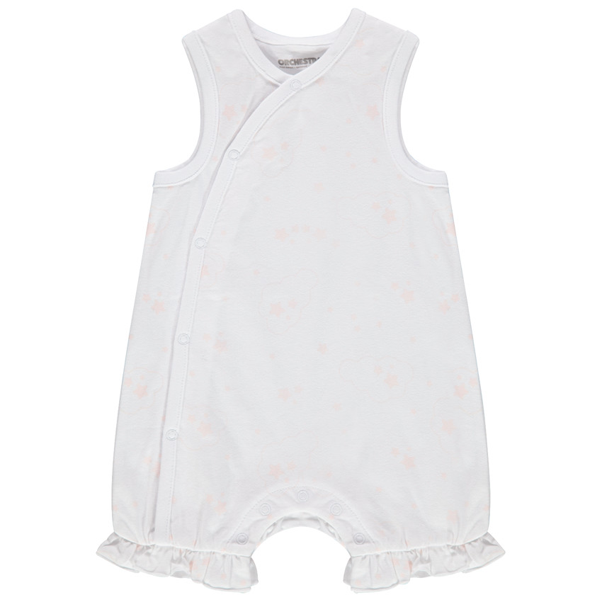 Mono corto de algodon bio estampado estrellas  