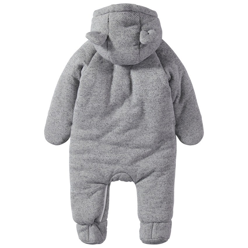 Buzo con capucha y forro borreguito de estilo deportivo 