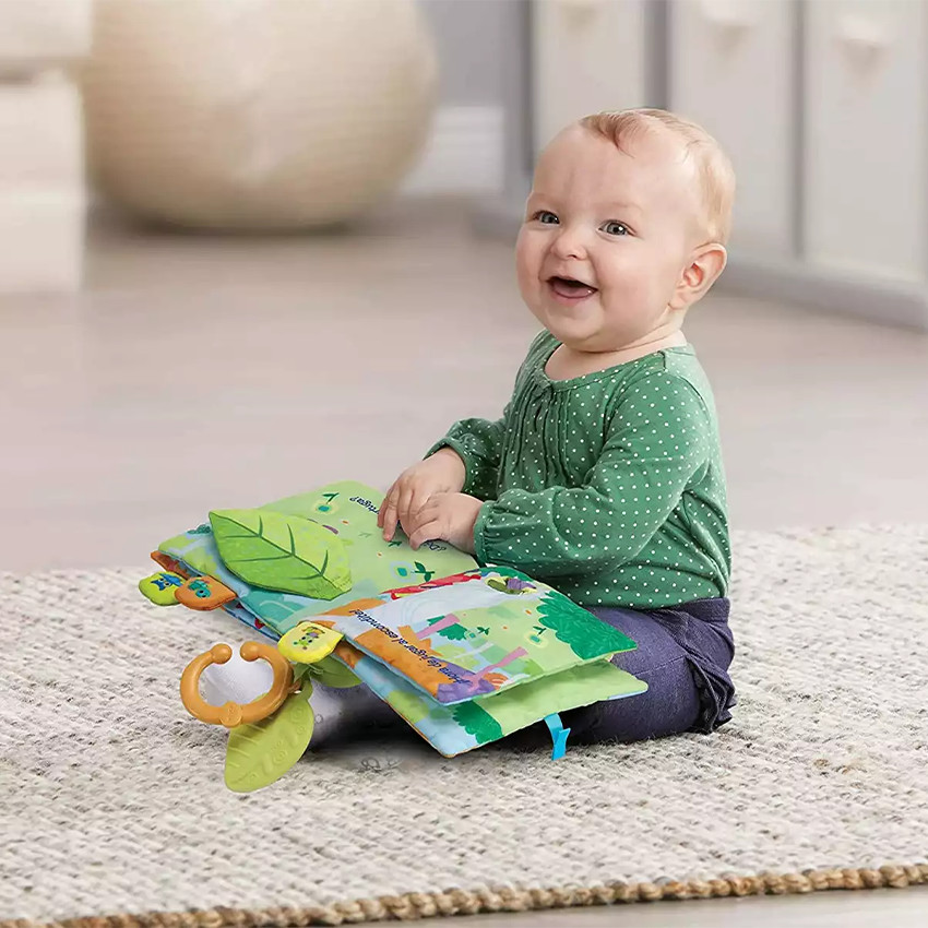 Libro interactivo de tela Mi primer cuento 3M+ 