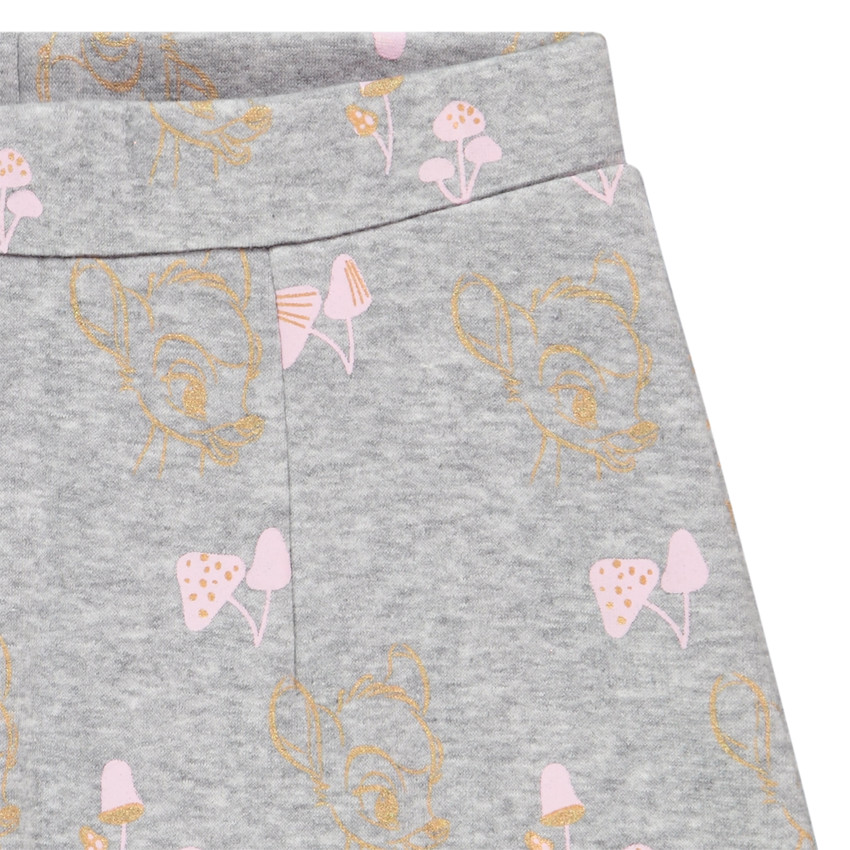 Pantalón de chándal en fleece estampado Bambi Disney para bebé niña 