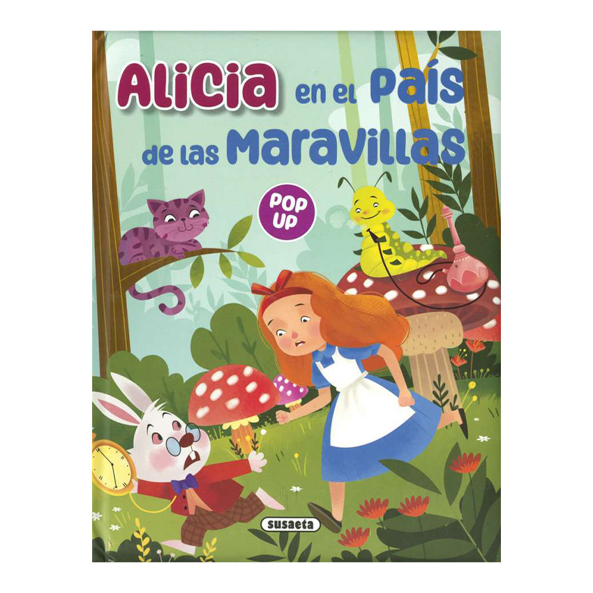 Libro Alicia en el País de las Maravillas pop-up +4 años 