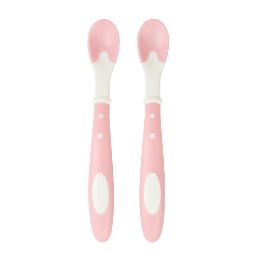 Set de 2 cucharas termosensibles Miamix - Rosa 