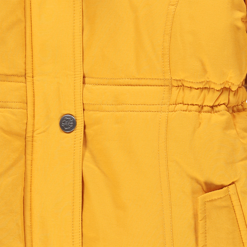 Parka con forro de tela sherpa con capucha desmontable 