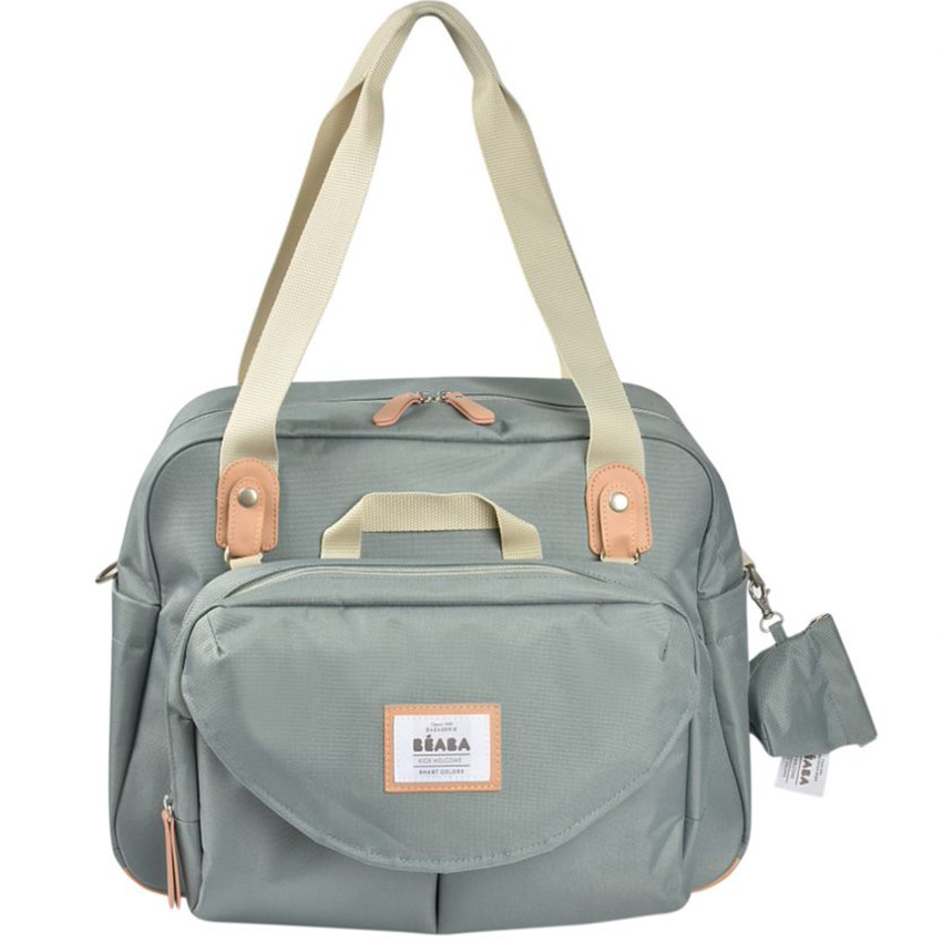 Bolso cambiador Ginebra II verde salvia 