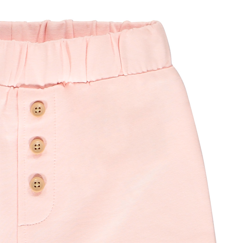 Conjunto de algodón con estampado de zorro para bebé niña 