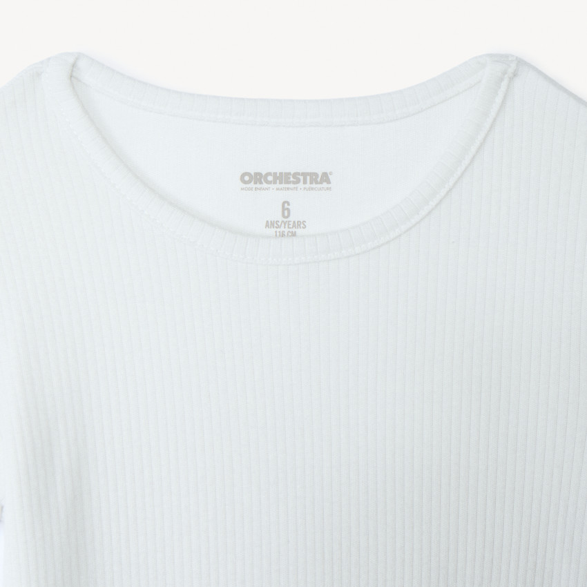 Lote de 2 camisetas de manga corta térmicas para niña 