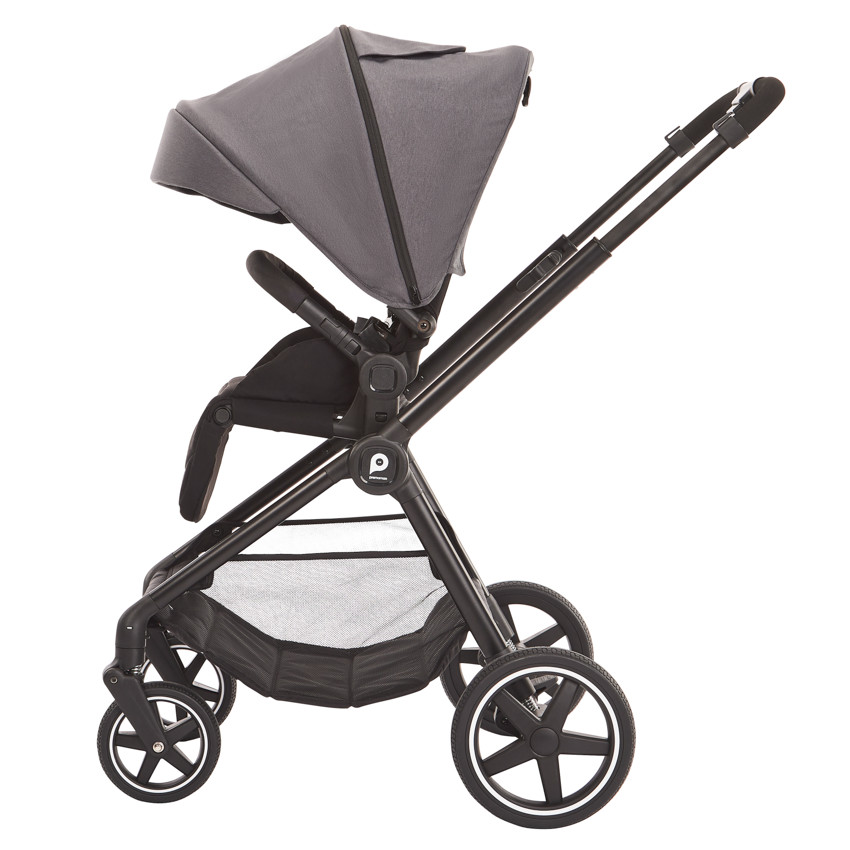 Carrito Trío Athéna con silla de coche i-Prim gris 
