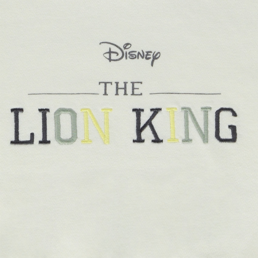 Sudadera oversize bordada El Rey León Disney para bebé niño 