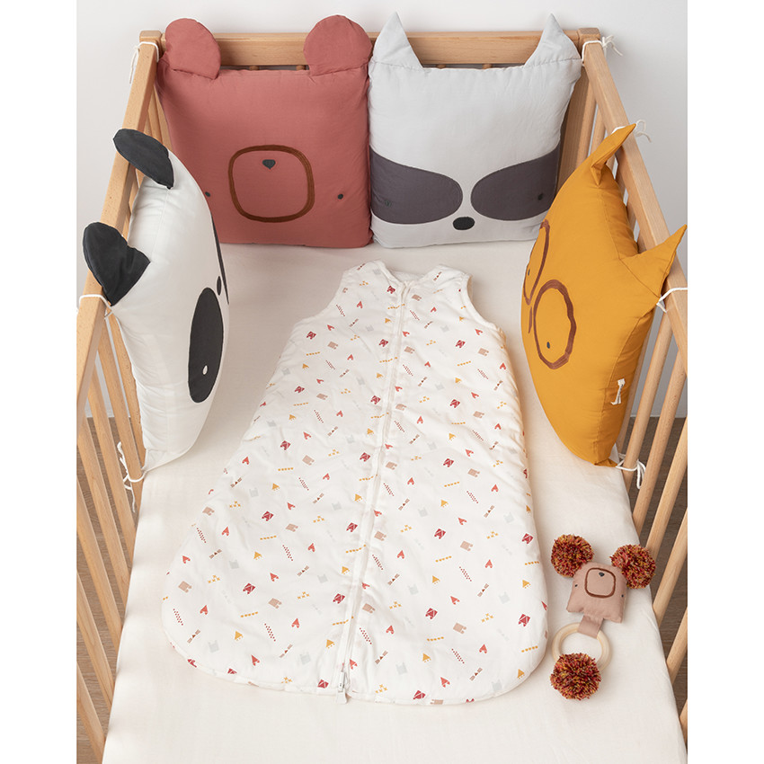 Saco de dormir sin mangas reversible de popelina TOG 3.5 