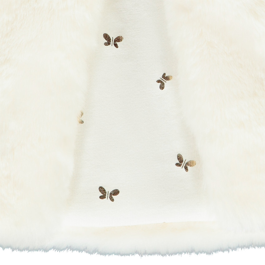 Conjunto de túnica con gilet y leggings para bebé niña 