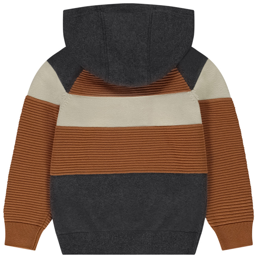 Sudadera con capucha efecto color block para niño  Additional Sudadera con capucha efecto color block para niño