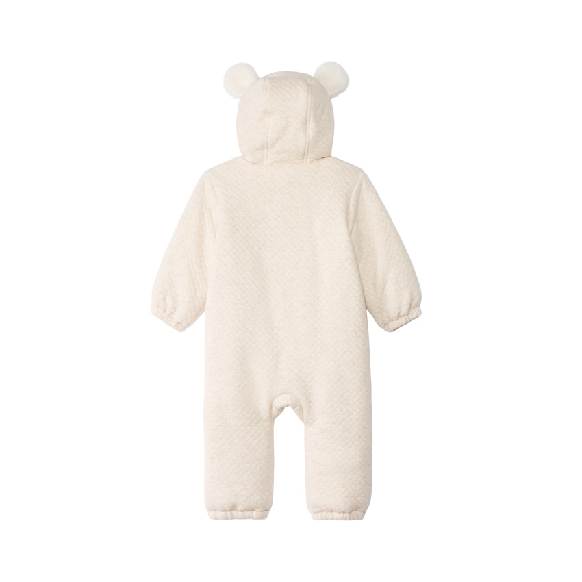 Pelele piloto con bordado de erizo para bebé niño con acabados según la edad 