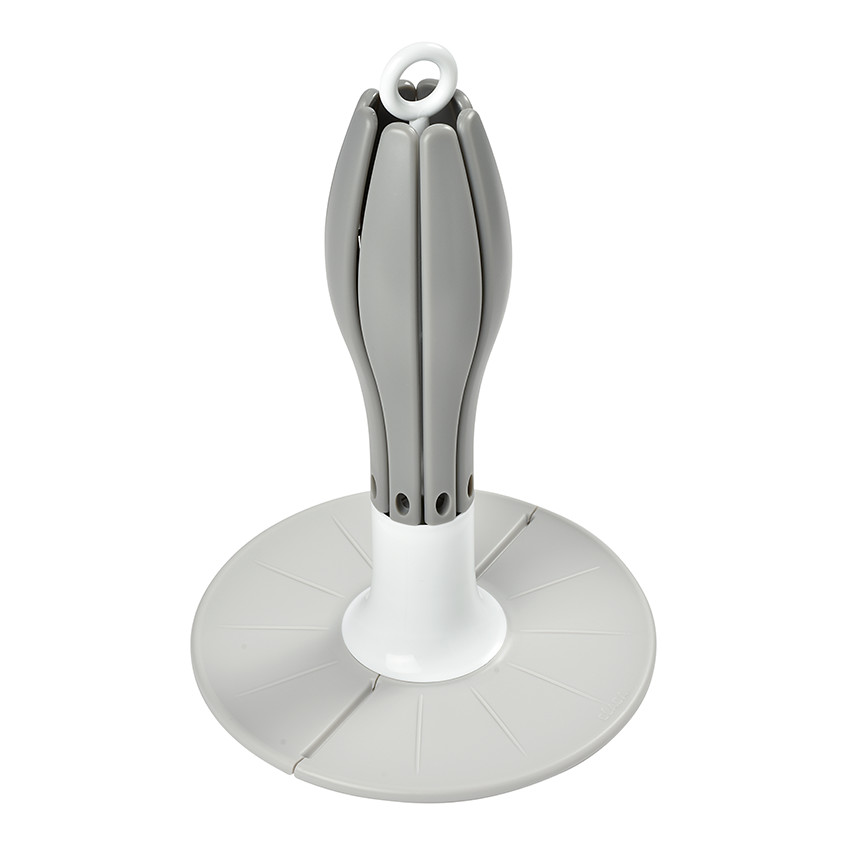 Egoutte-biberon pliable Gris/Blanc 