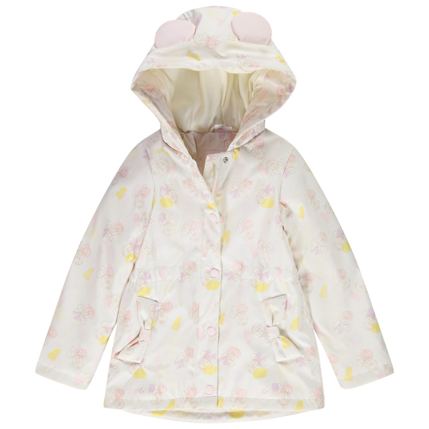 Parka goma estampada Minnie Disney para niña 