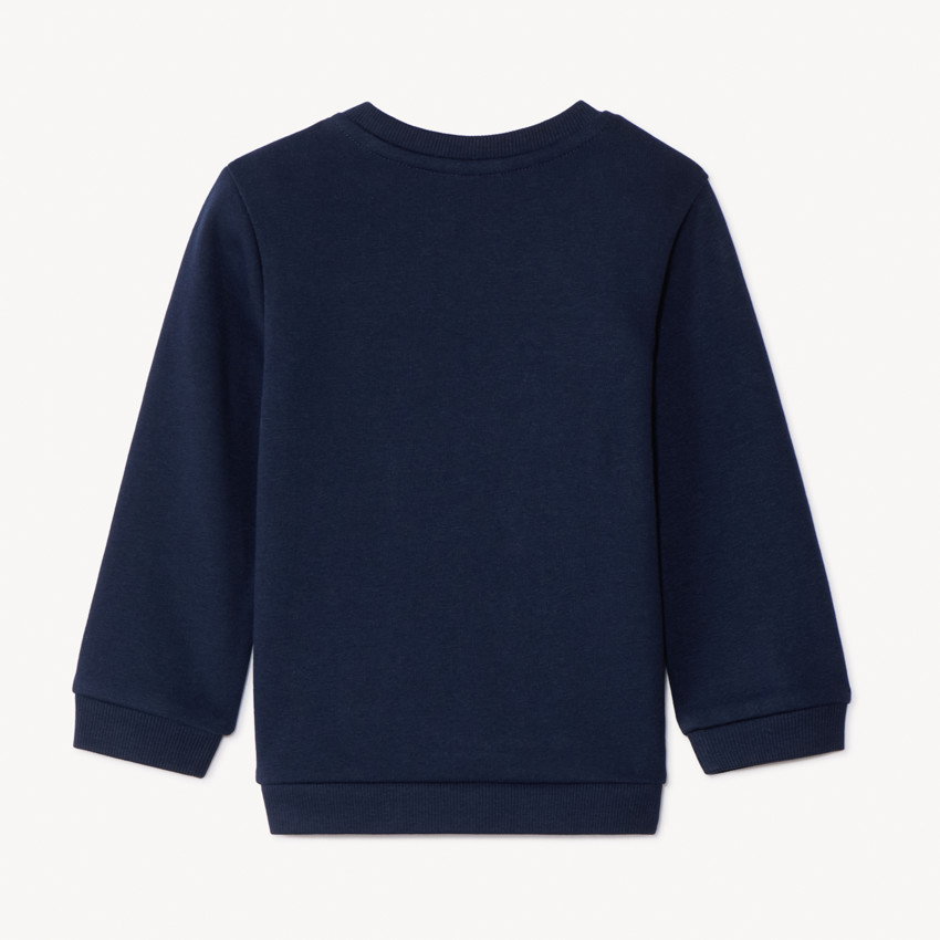 Sudadera de felpa con estampado en relieve para bebé niño 