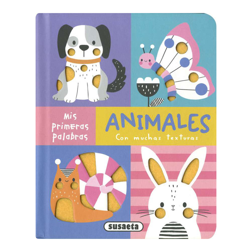 Libro con texturas Animales +1 año 