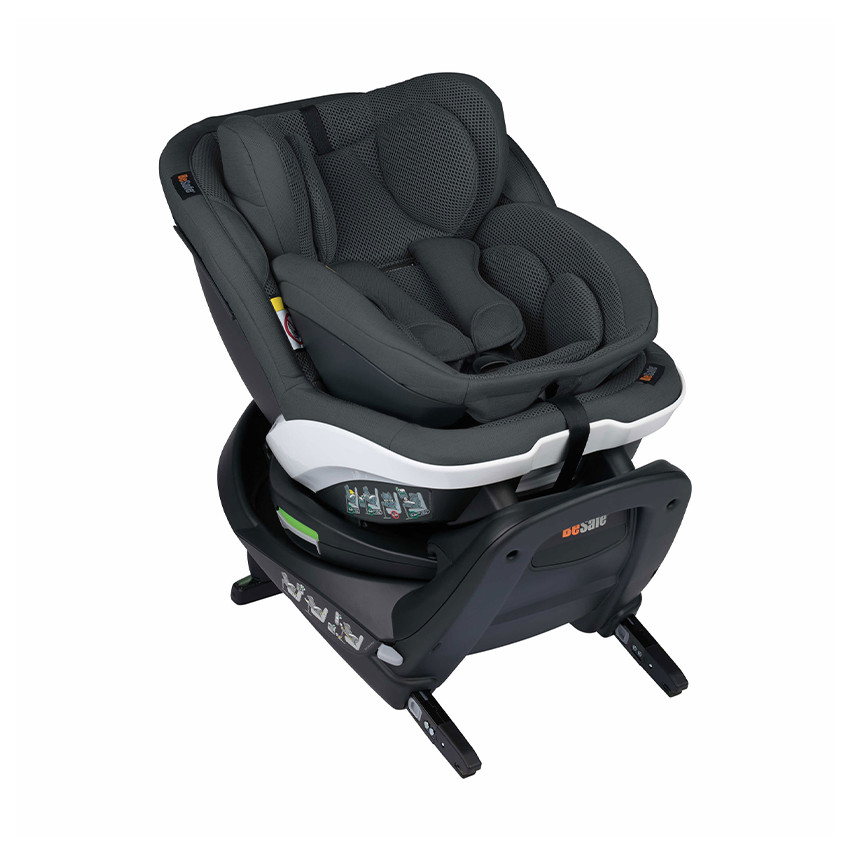 Silla de auto giratoria i-Size Izi Turn B malla antracita 