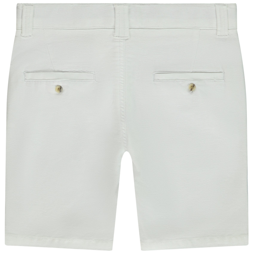 Bermudas lisas de tela para niño 