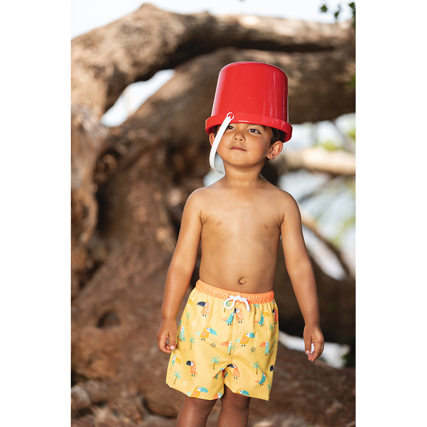 Short de bain imprimé toucans/palmiers pour bébé garçon  Additional Short de bain imprimé toucans/palmiers pour bébé garçon