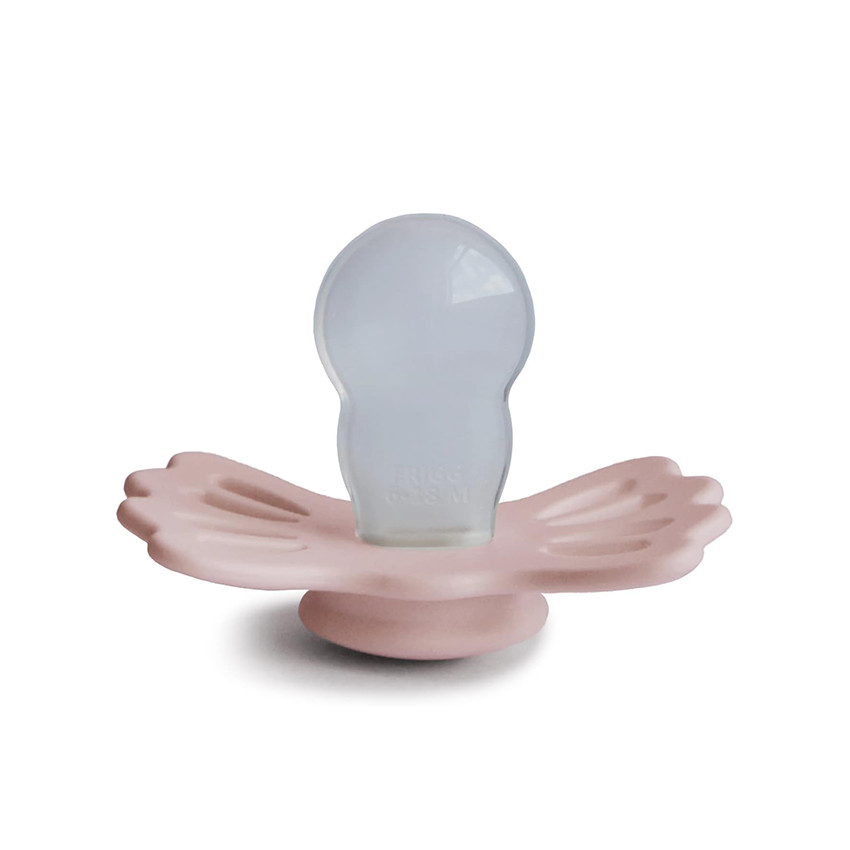 Lot de 2 sucettes silicone T2 Lucky cream/blush 