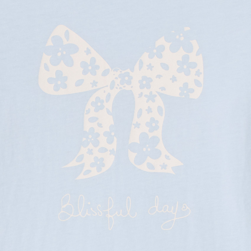 Camiseta de manga larga estampada para niña 