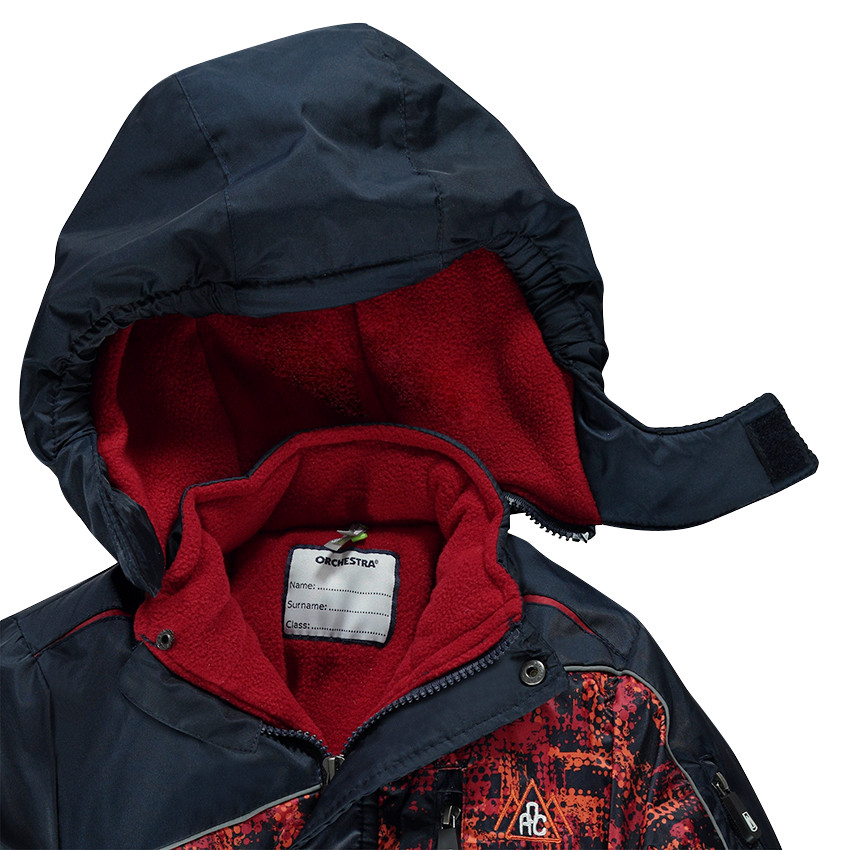 Mono de esquí impermeable con forro de micropolar 