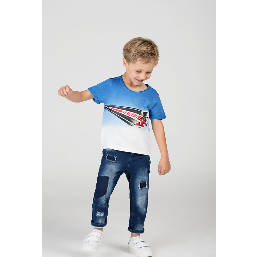 Camiseta de manga corta con efecto tie-dye y superhéroe de ©Disney  