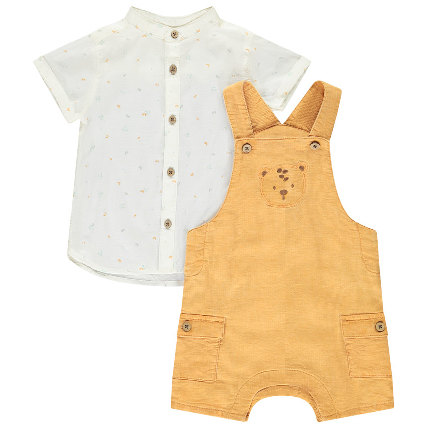 Conjunto de tirantes y camisa de fantasía para bebé niño 