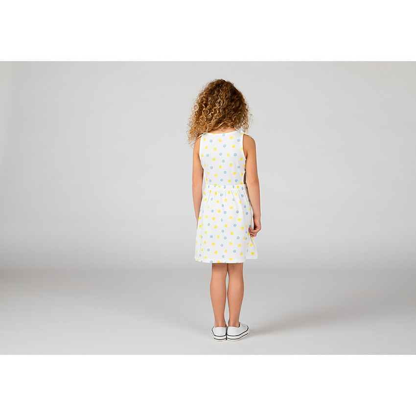 Robe de plage Minnie Disney imprimé pois pour fille 