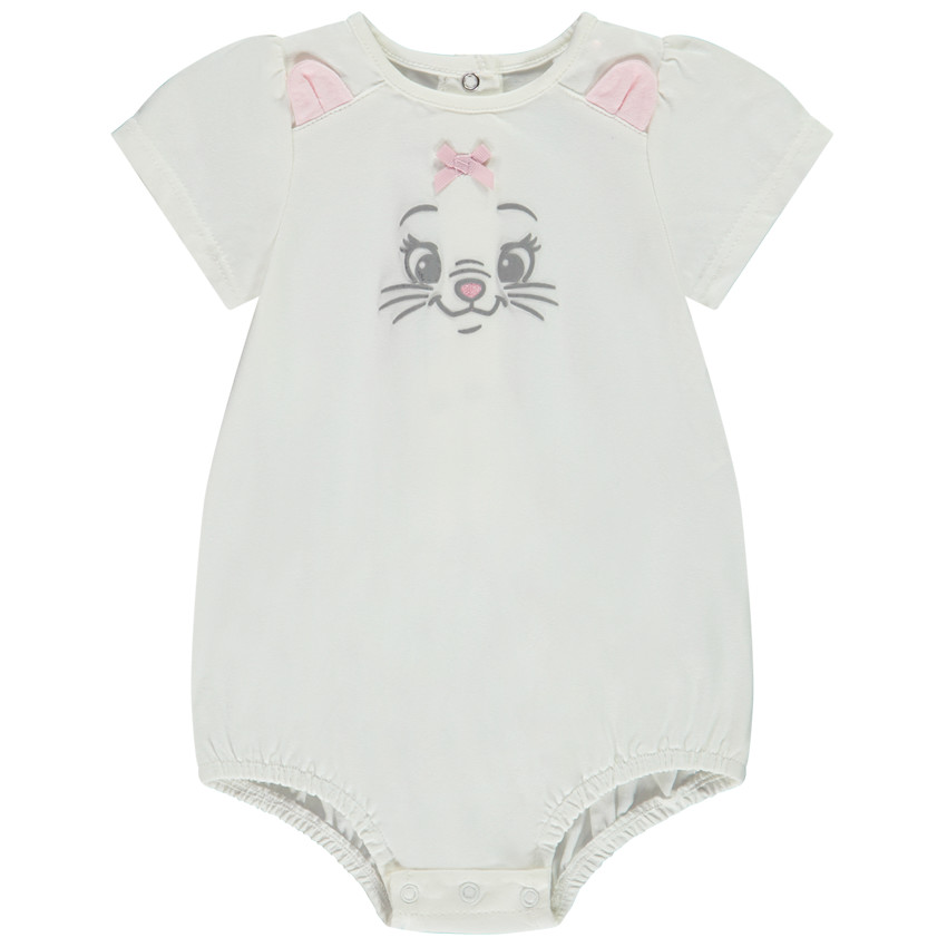 Combishort con orejas y estampado de Marie Disney para bebé niña  Additional Combishort con orejas y estampado de Marie Disney para bebé niña