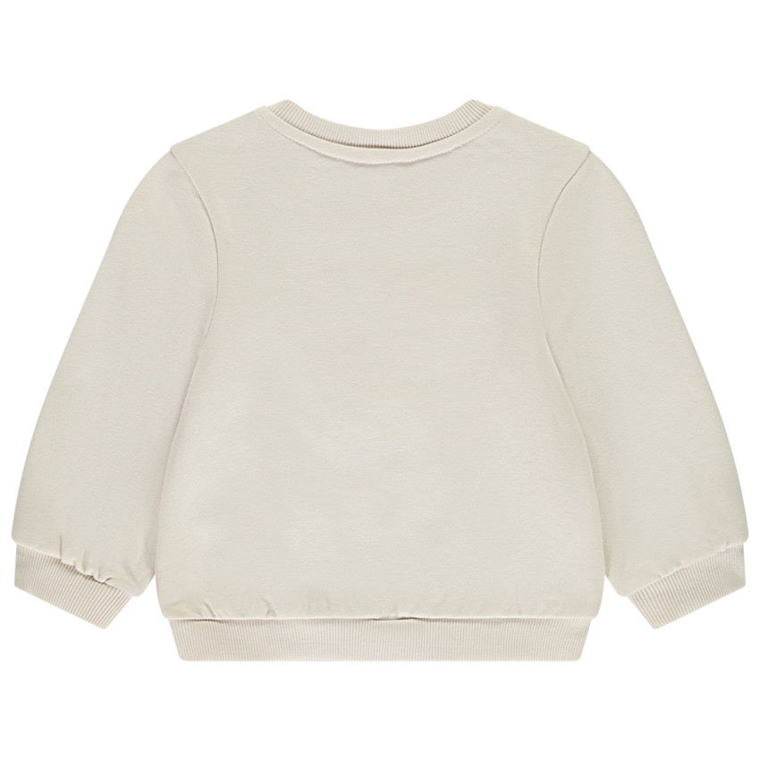 Sudadera de felpa con bordado de rizo para bebé niño 