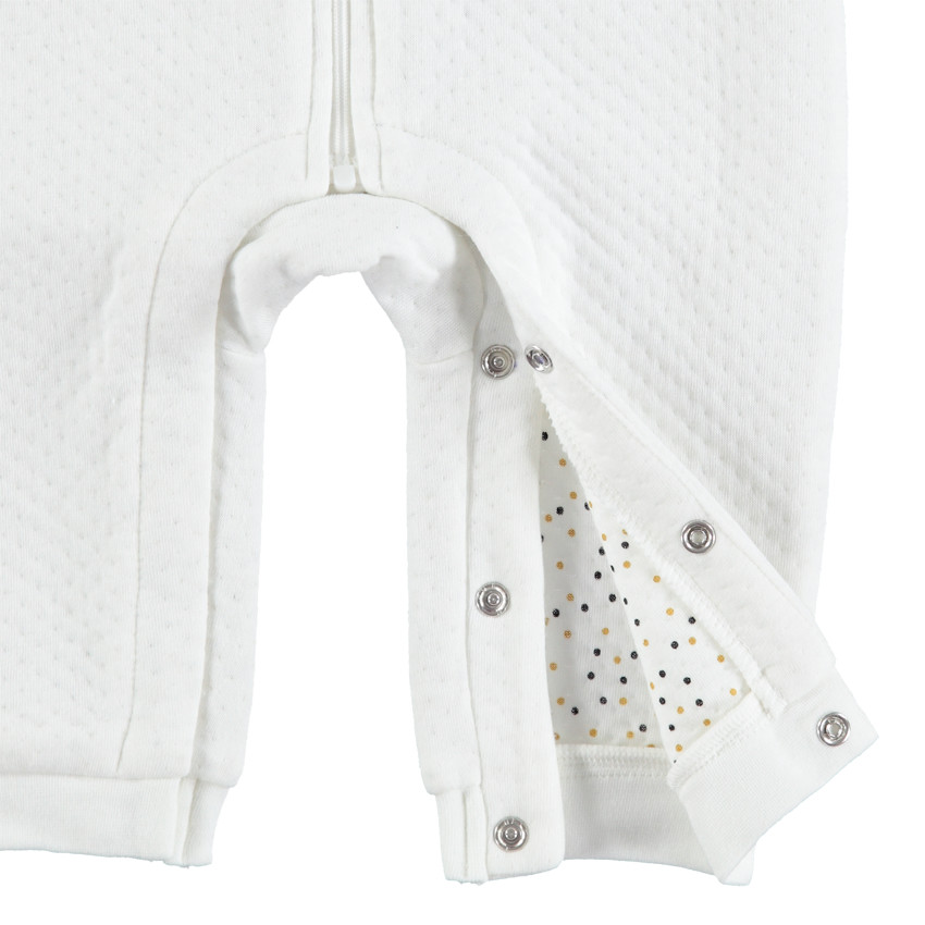 Mono largo con capucha de pelo falso  Additional Mono largo con capucha de pelo falso