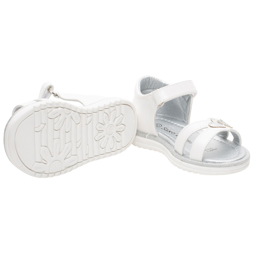 Sandalias de corazones plateados para bebé niña  Additional Sandalias de corazones plateados para bebé niña