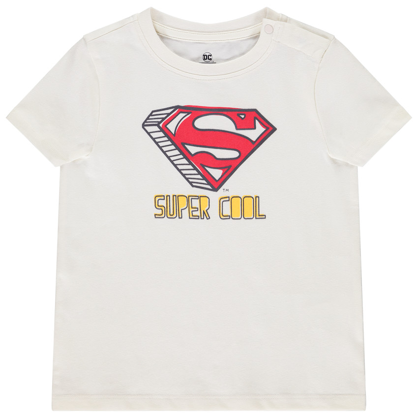 Camiseta de manga corta Superman Warner para bebé niño 