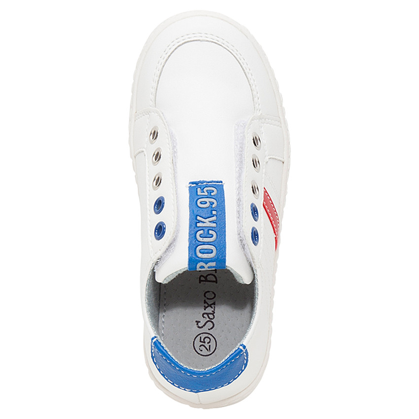 Zapatillas deportivas bajas con velcros y apliques en contraste del 24 al 27 