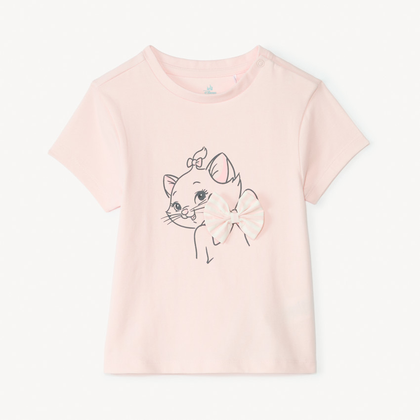 Camiseta de manga corta de Marie de los Aristochats de Disney para niña bebé 