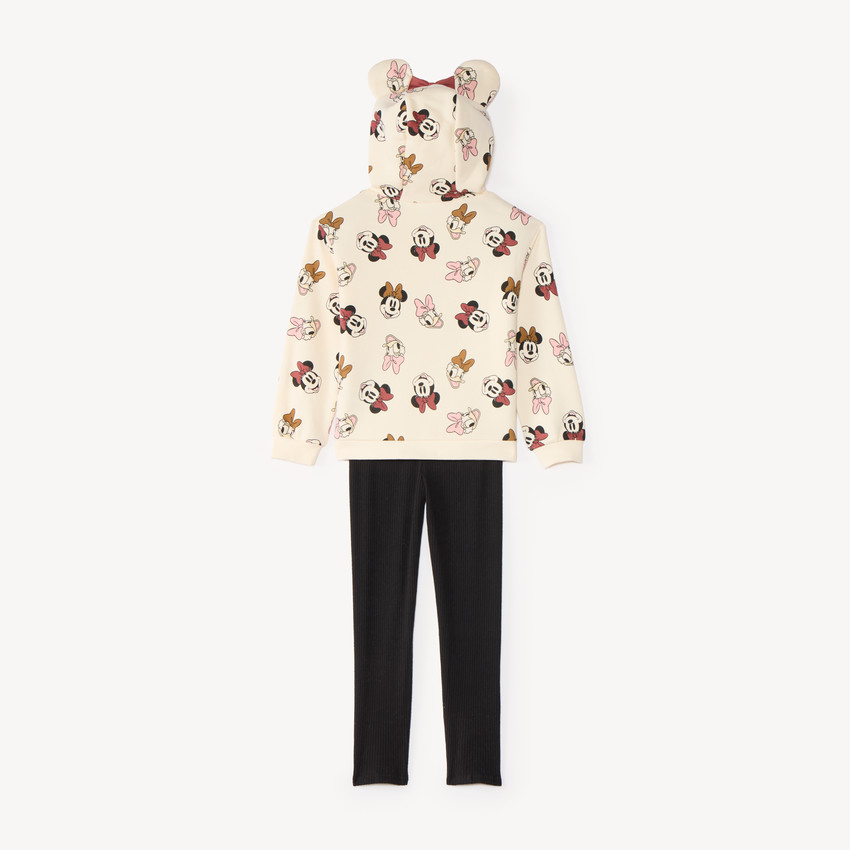 Conjunto de chándal para niña con estampado de Minnie y Daisy de Disney 