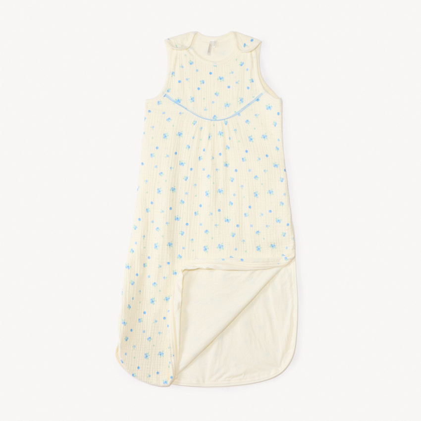 Saco de dormir de gasa TOG 1 con estampado de arándanos para niña bebé 