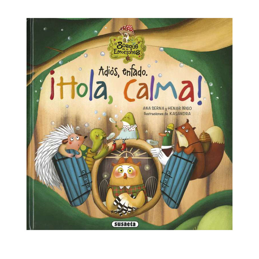 Libro Adiós, enfado. ¡Hola, calma! +5años 