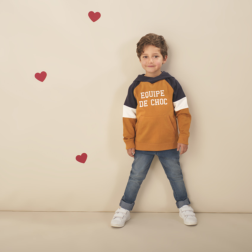 Vaqueros slim efecto lavado niño 