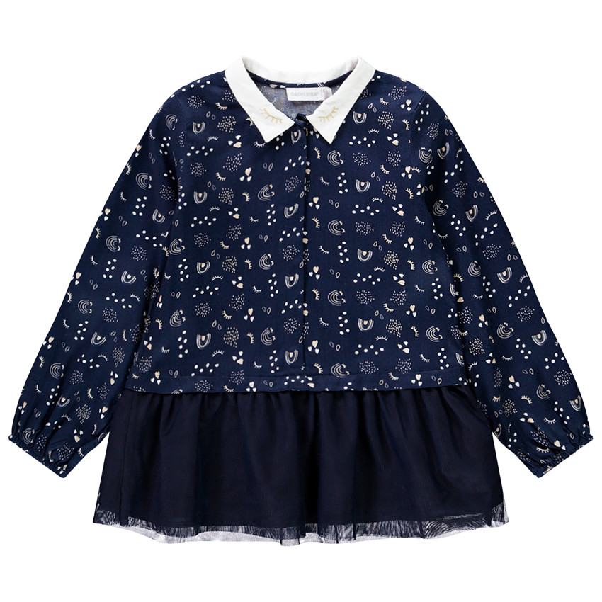 Túnica manga larga efecto 2 en 1  Additional Túnica manga larga efecto 2 en 1