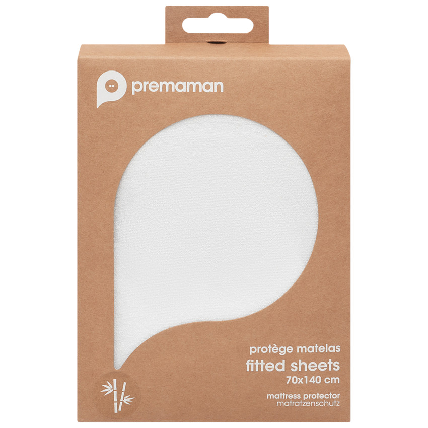 Protector de colchón de rizo 70x140 cm 