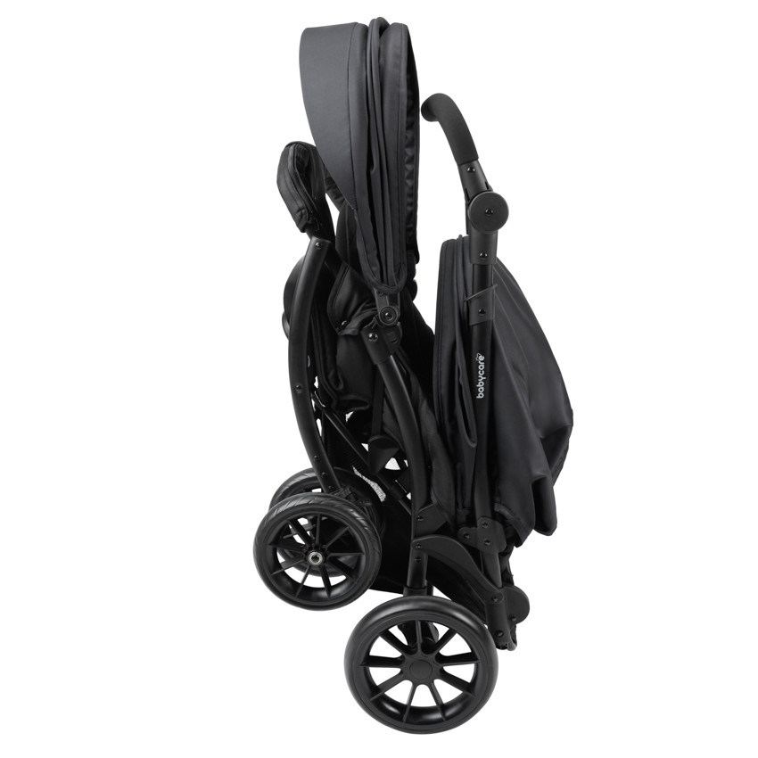 Poussette double pour enfants d'âge rapproché noir 