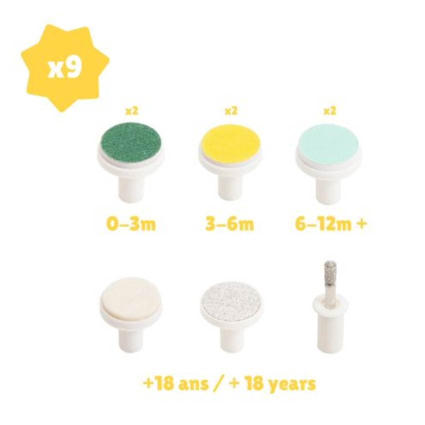 Lima de uñas eléctrica 