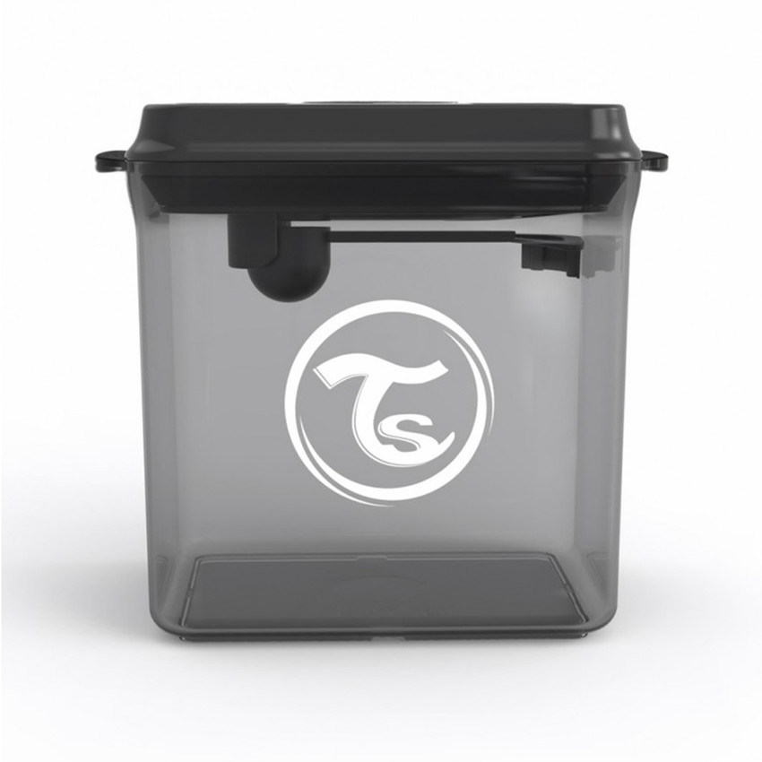 Recipiente para leche en polvo 1700 ml negro 