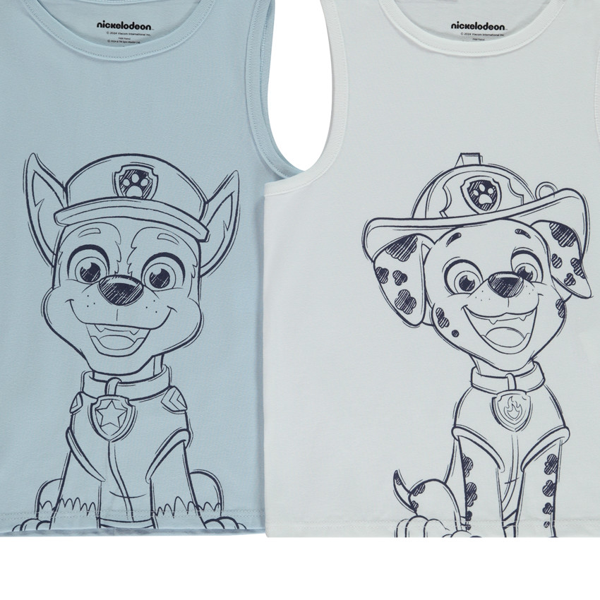 Lote de 2 camisetas interiores Pat