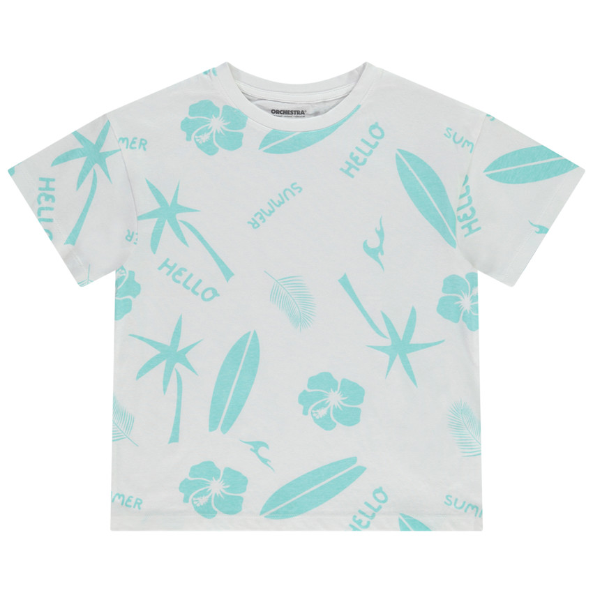 Camiseta manga corta estampado playa para niño  Additional Camiseta manga corta estampado playa para niño