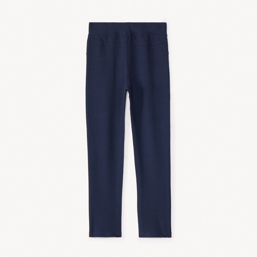 Jegging de felpa lisa para niña 